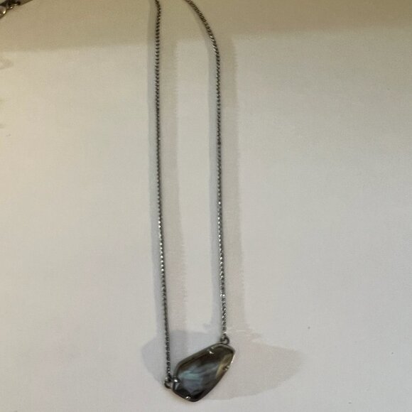 Kendra Scott Necklace with Dark/Black Stone - Picture 2 of 6